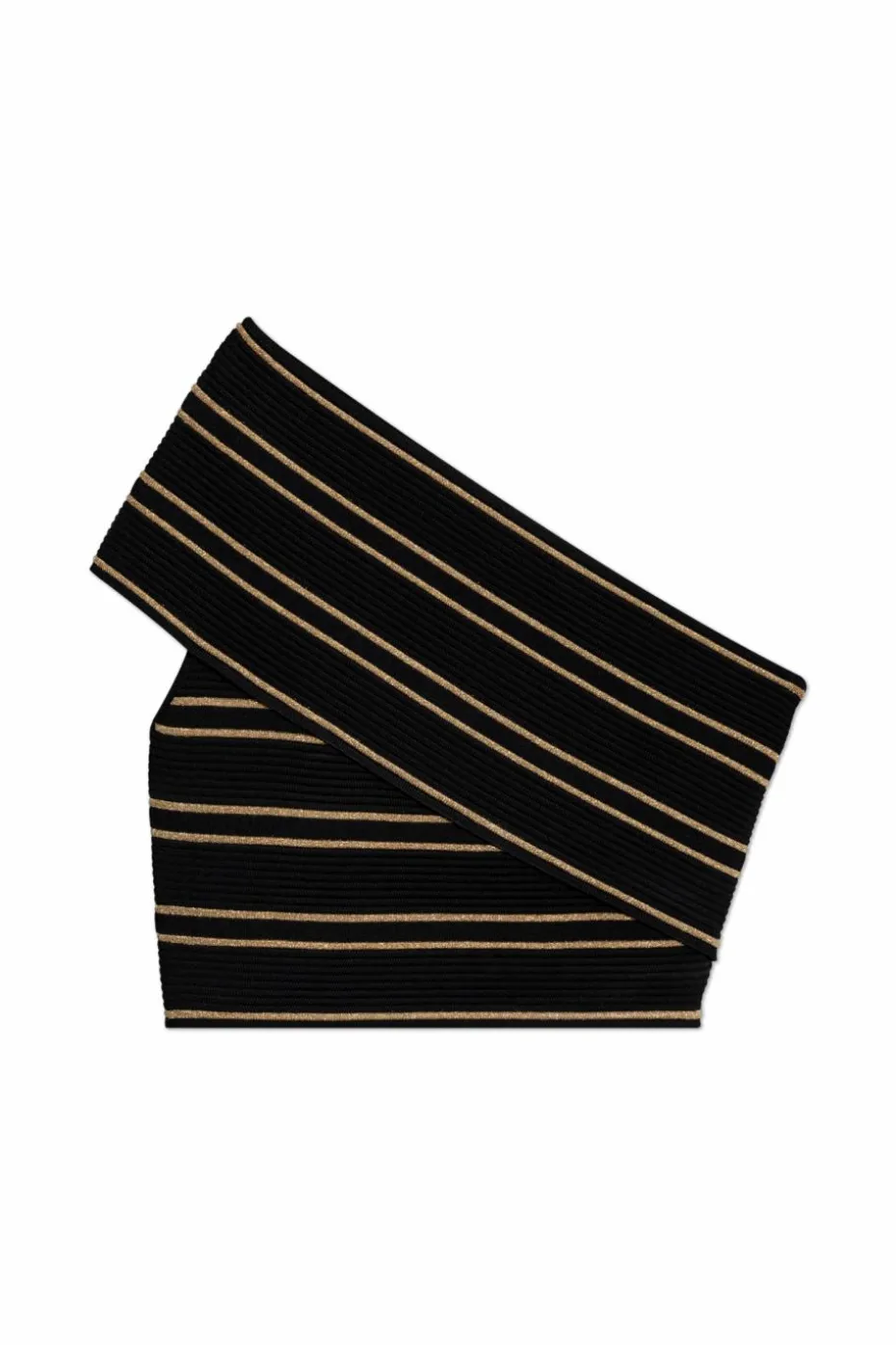 Balmain BLACK Top with lurex thread