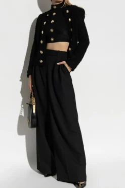 Balmain BLACK Tweed blazer
