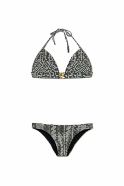 Balmain BLACK Two-piece swimsuit