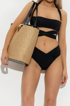 Balmain BLACK Two-piece swimsuit