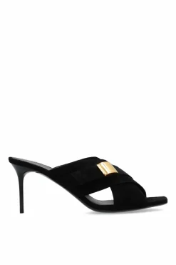 Balmain BLACK ‘Uma’ mules