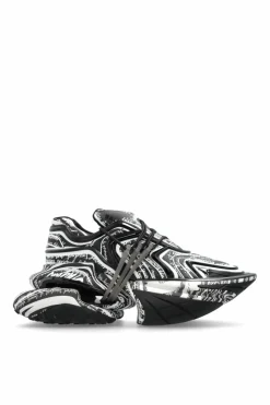 Balmain BLACK Unicorn Wave sneakers