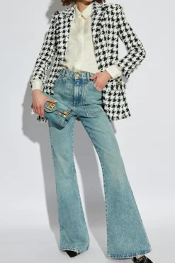 Balmain BLUE Flared jeans