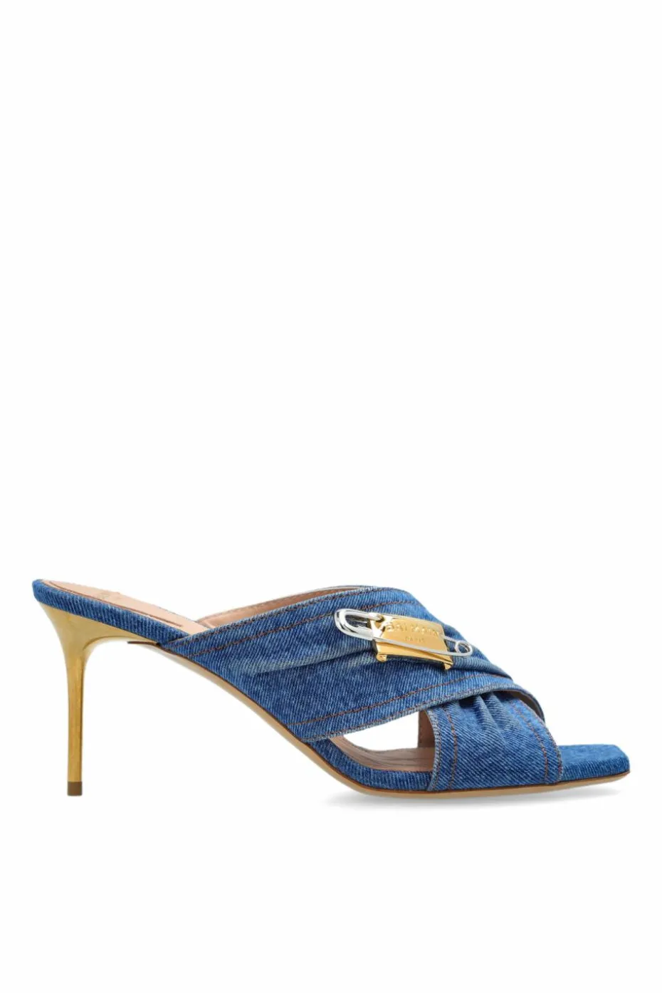 Balmain BLUE Heeled sandals