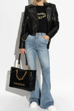 Balmain BLUE Jeans with flared legs