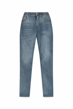 Balmain BLUE Jeans with tapered legs
