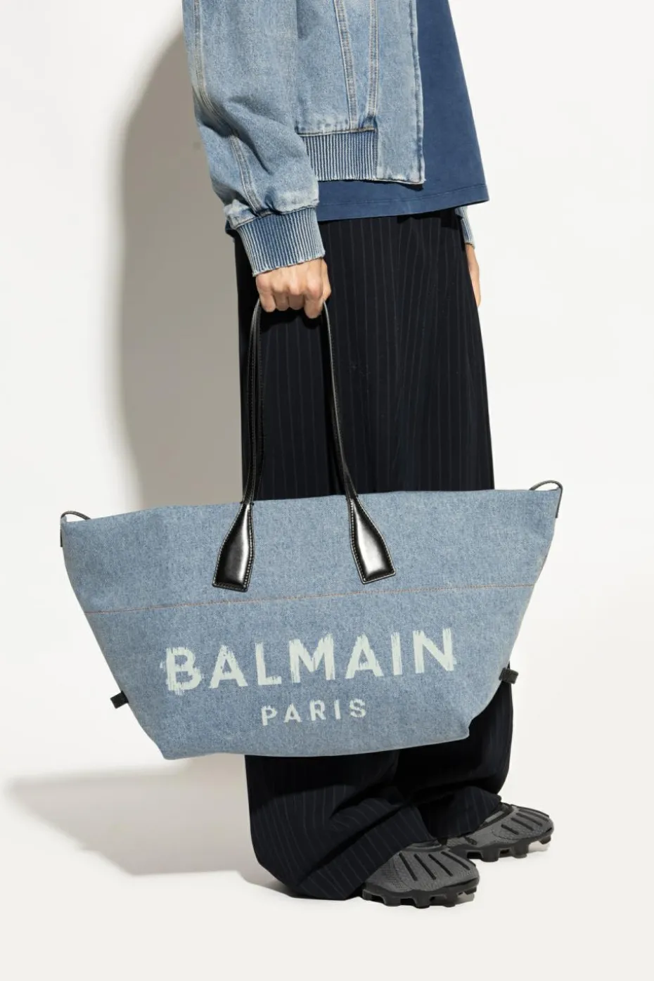 Balmain BLUE Shopper bag