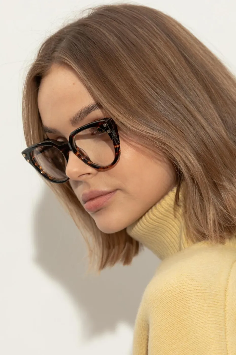Balmain BROWN Prescription eyeglasses