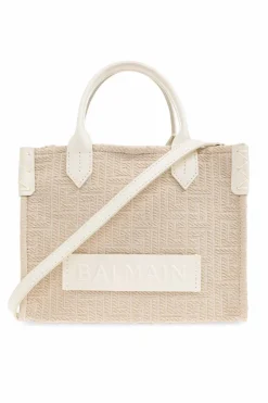 Balmain cream Bag `B-Army Small`