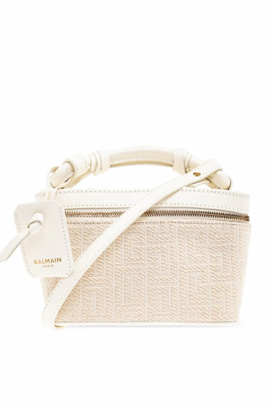 Balmain cream Handbag `B-Army`