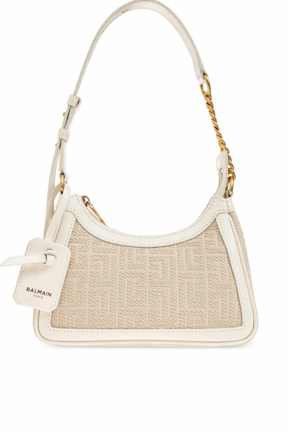 Balmain cream Shoulder bag `B-Army`