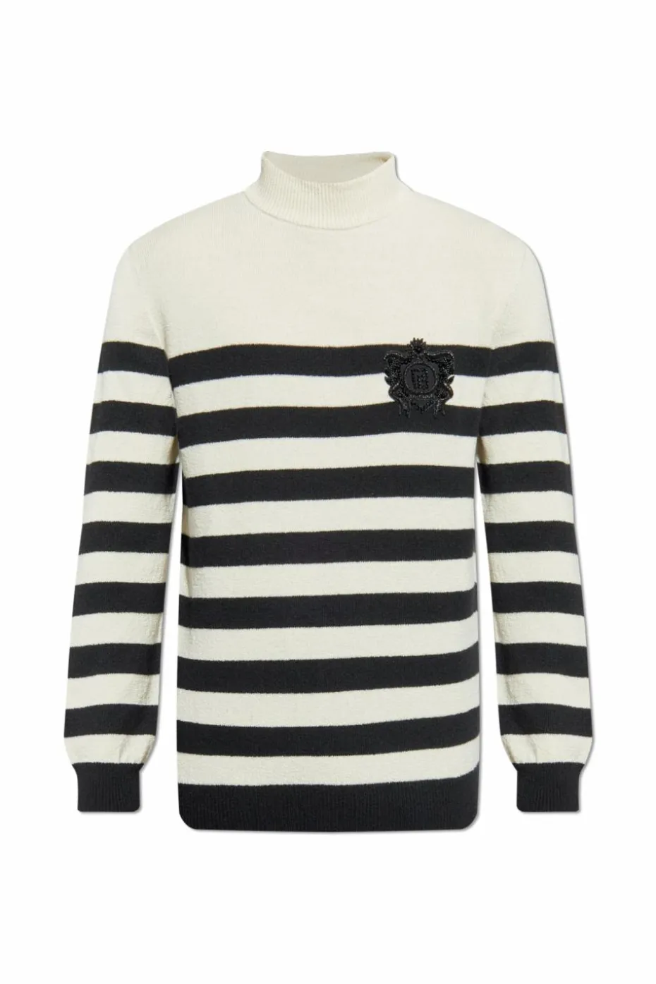 Balmain cream Sweater with applique