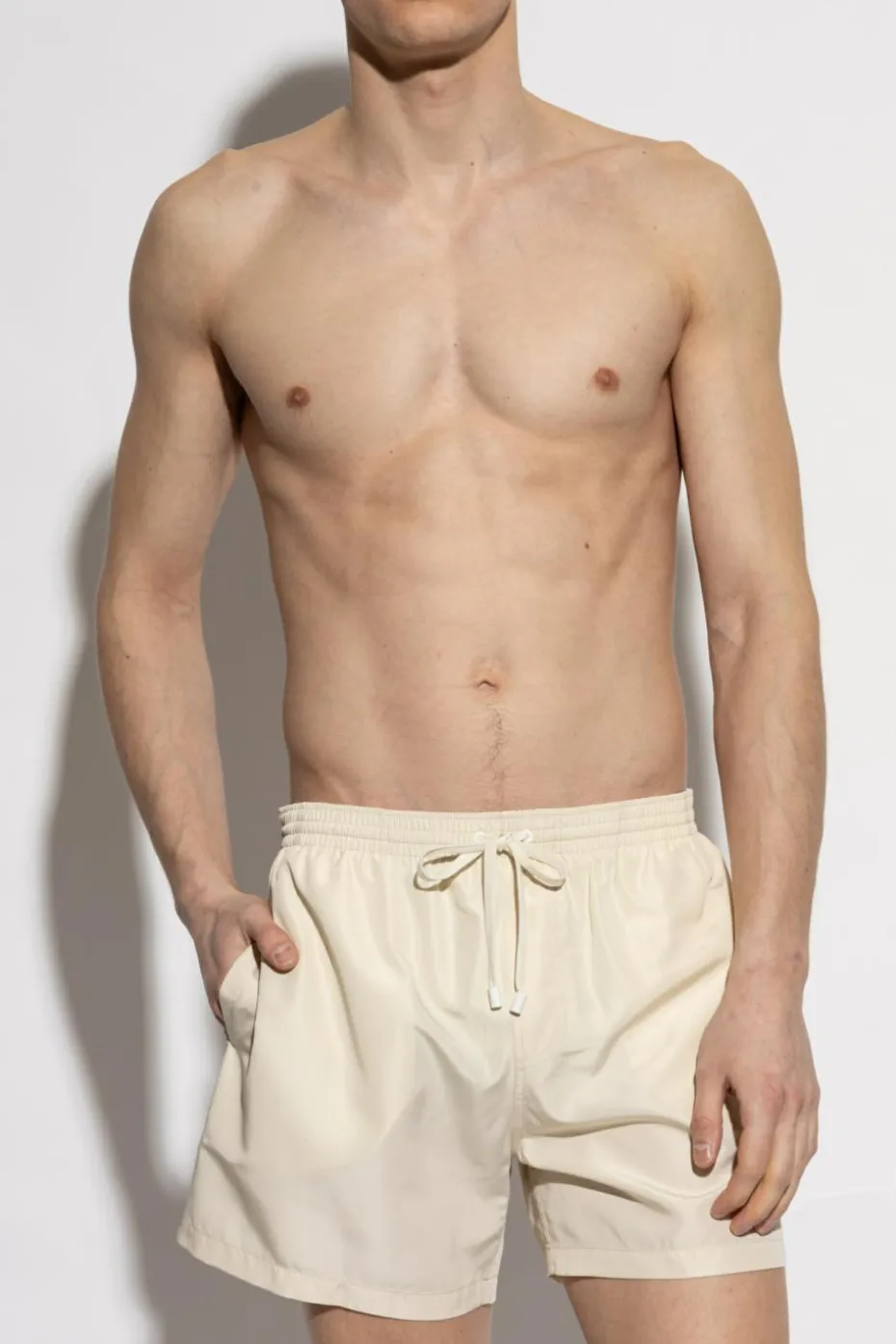 Balmain cream Swim shorts