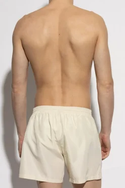 Balmain cream Swim shorts