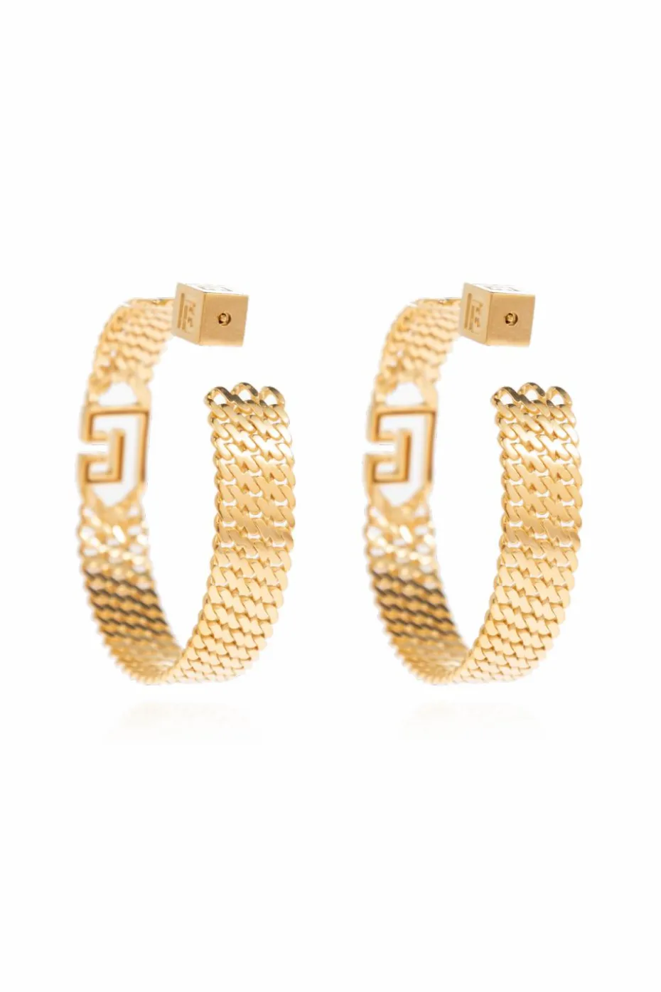 Balmain GOLD Brass earrings