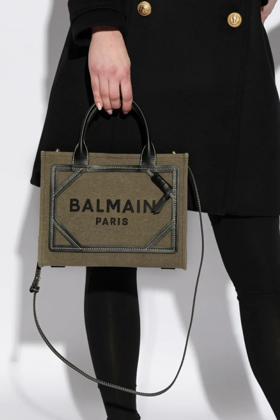 Balmain GREEN Balmain shopper bag