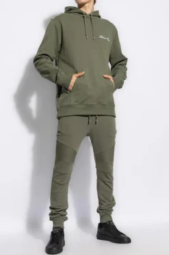 Balmain GREEN Sweatshirt with logo