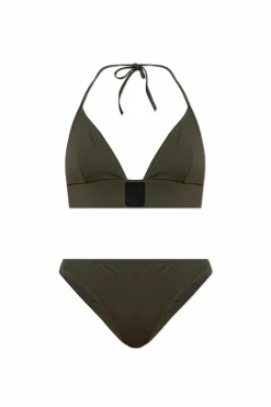 Balmain GREEN Two-piece swimsuit