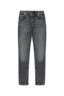 Balmain GREY Jeans with logo