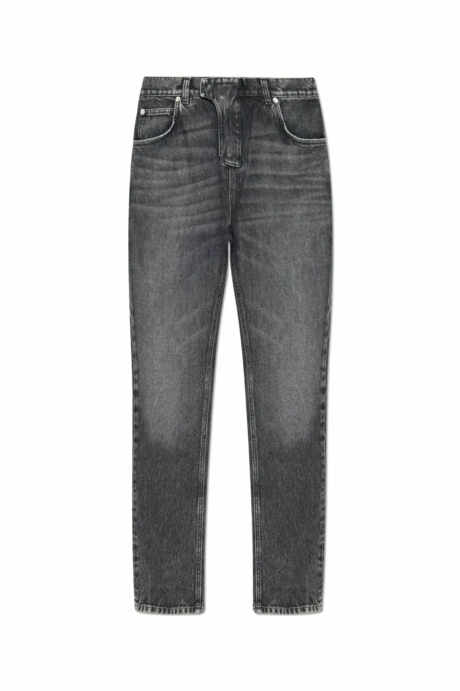Balmain GREY Jeans with logo