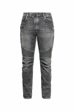 Balmain GREY Jeans with pockets