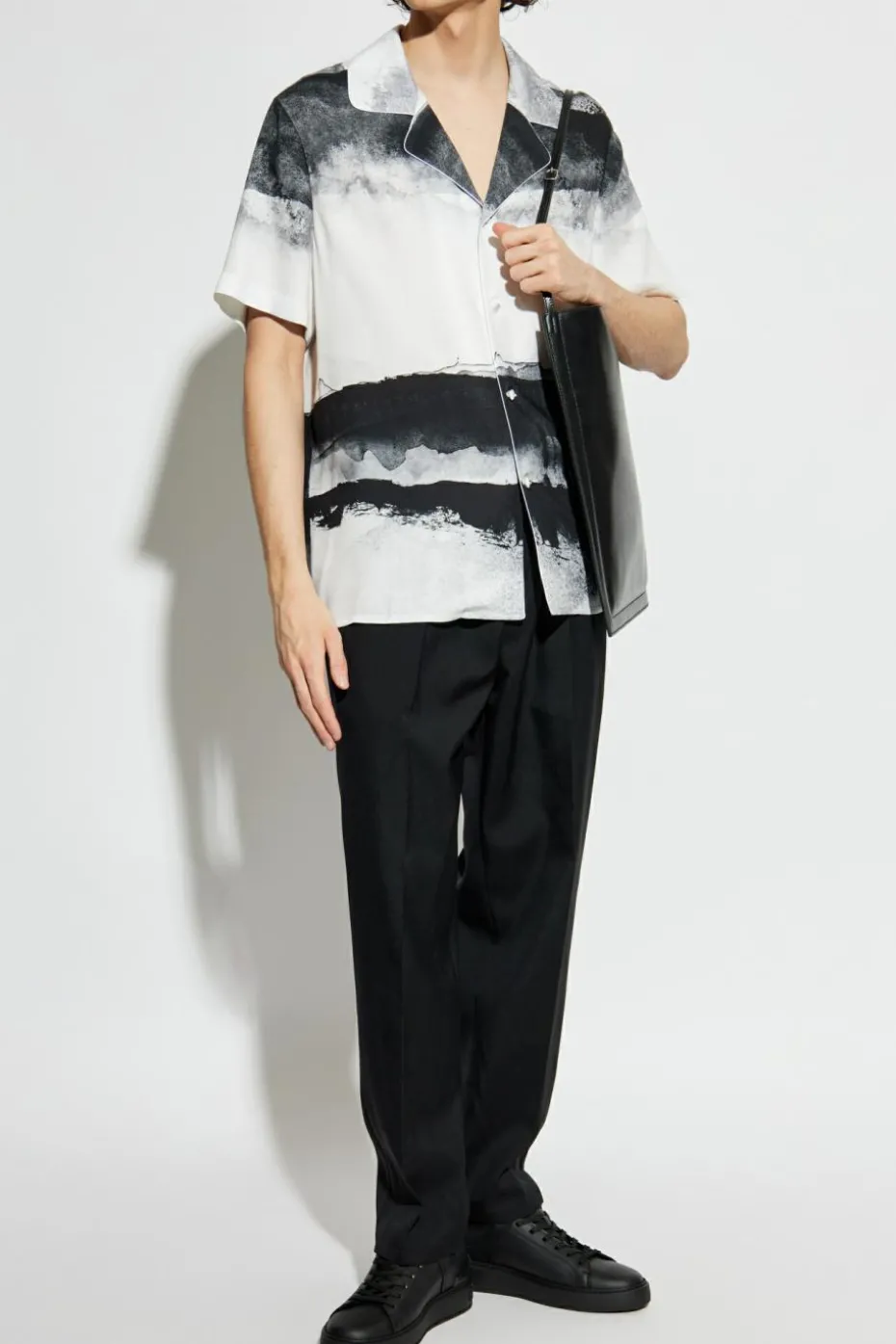 Balmain GREY Shirt with logo