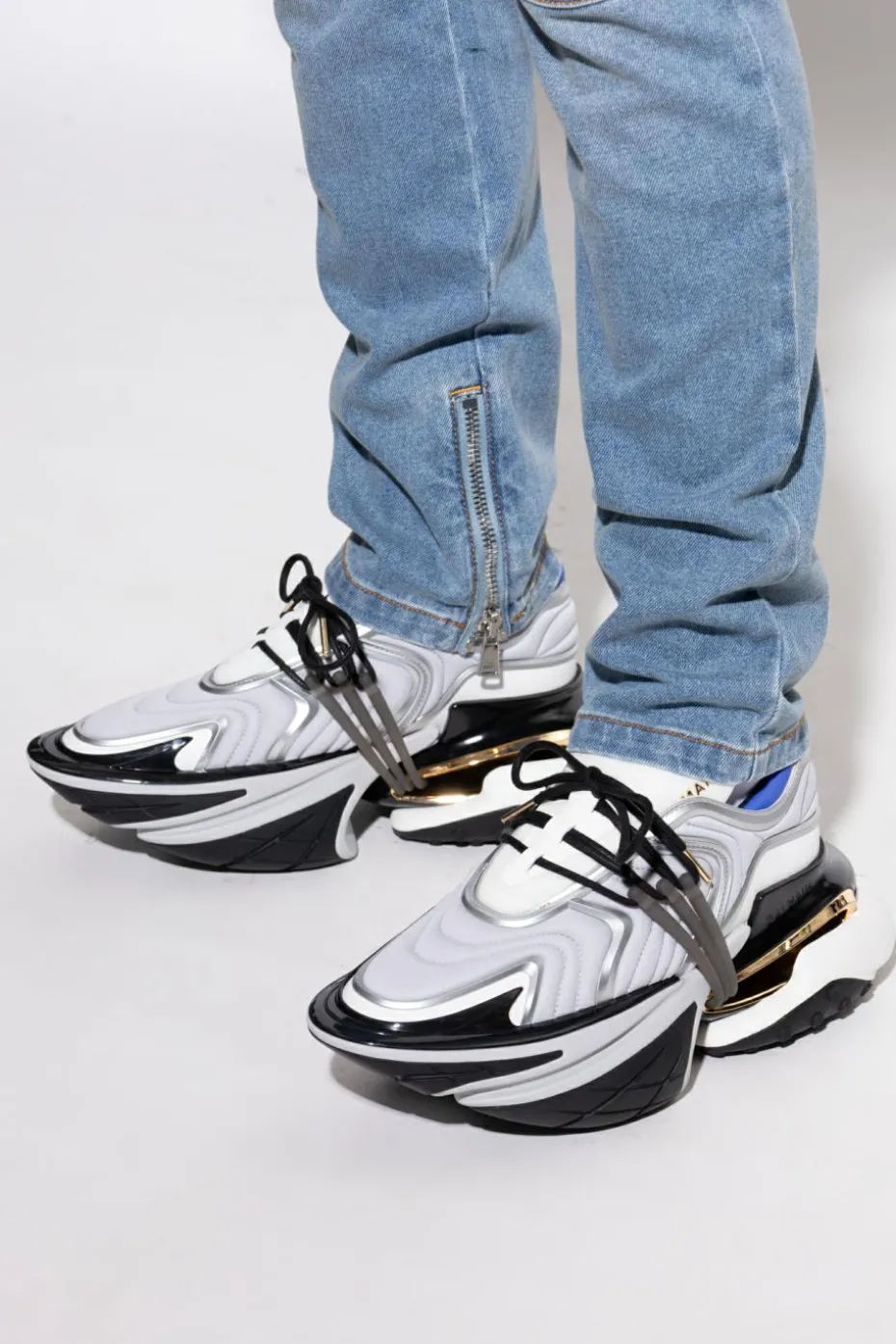 Balmain GREY Sports shoes