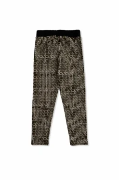Balmain Kids BLACK Monogram pants