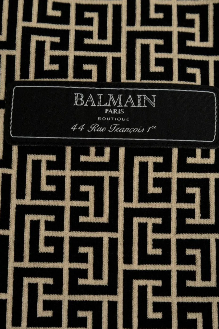 Balmain Kids BLACK Monogram pants