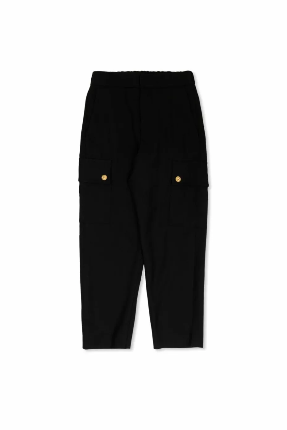 Balmain Kids BLACK Pants with pockets