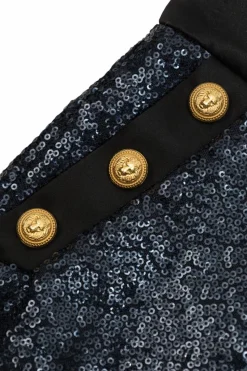 Balmain Kids BLACK Skirt with fastening