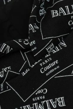 Balmain Kids BLACK Sweatshirt with logo
