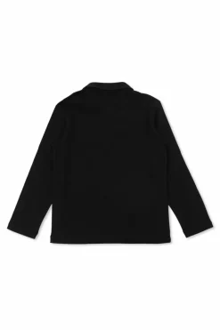 Balmain Kids BLACK T-shirt with logo