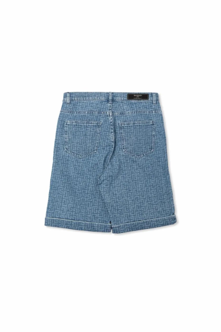 Balmain Kids BLUE Denim shorts