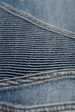 Balmain Kids BLUE Jeans with vintage effect