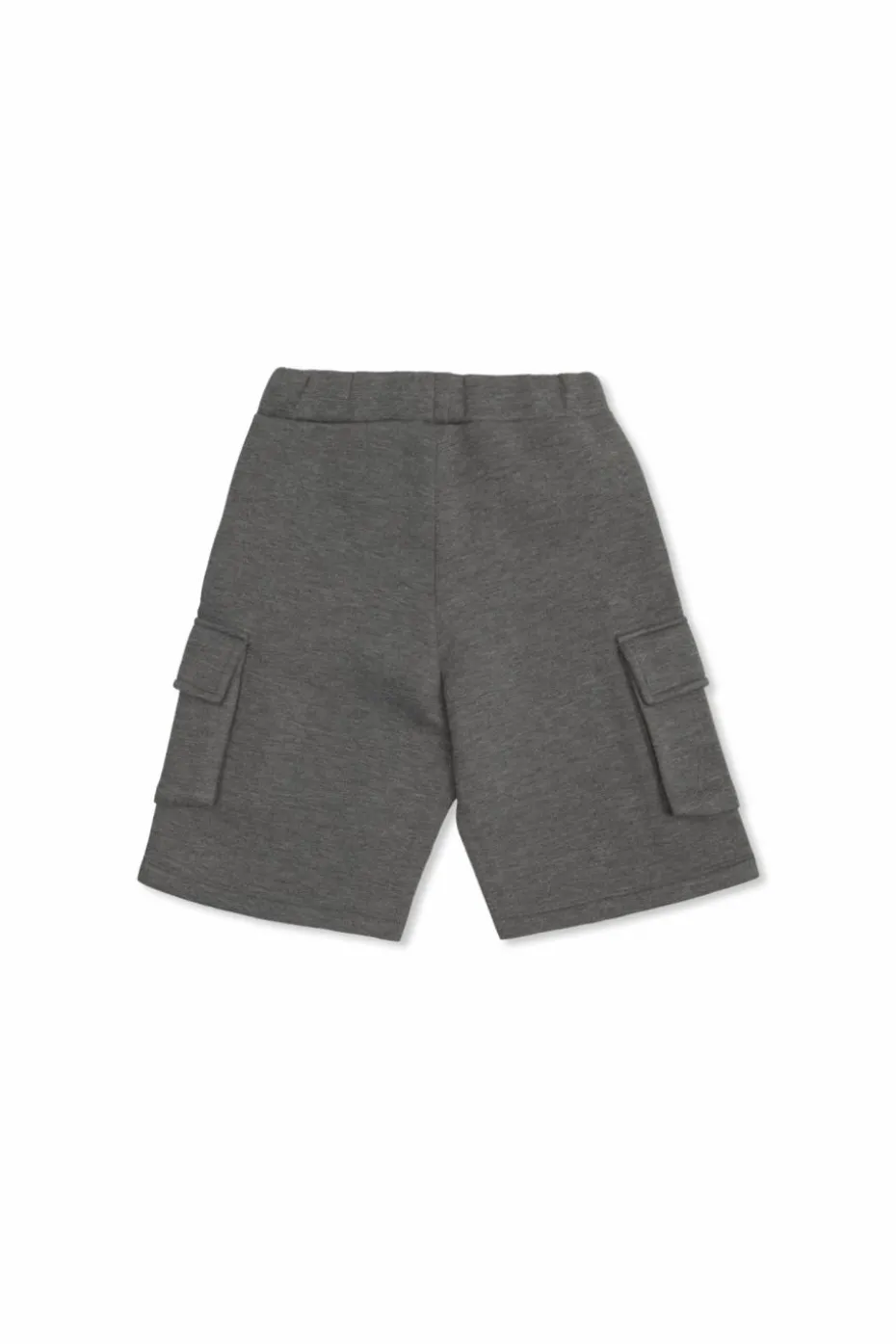 Balmain Kids GREY Logo shorts