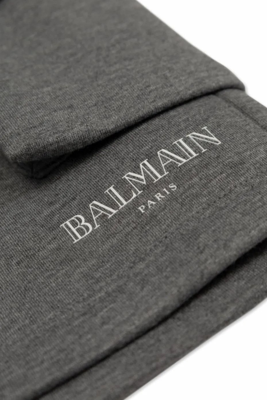 Balmain Kids GREY Logo shorts