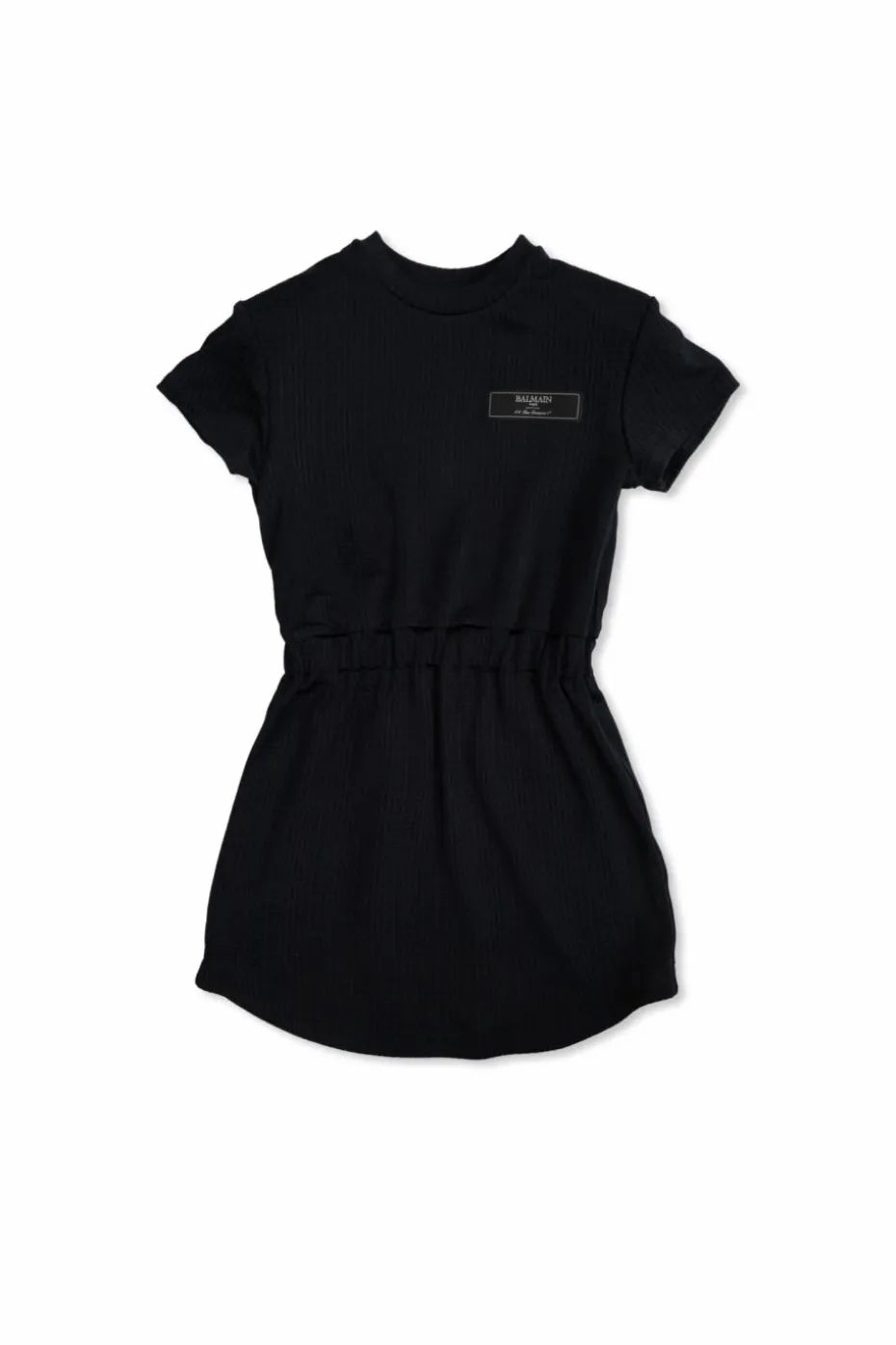 Balmain Kids NAVY BLUE Monogram dress