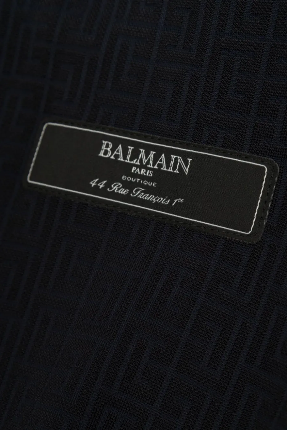 Balmain Kids NAVY BLUE Monogram dress