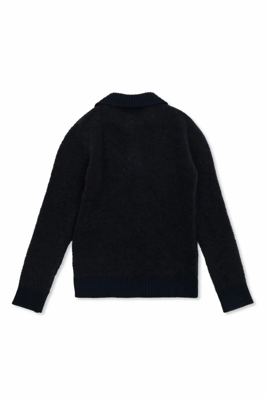 Balmain Kids NAVY BLUE Sweater with patch