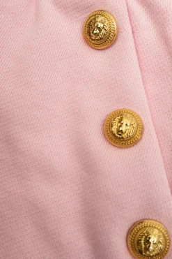 Balmain Kids PINK Cotton shorts