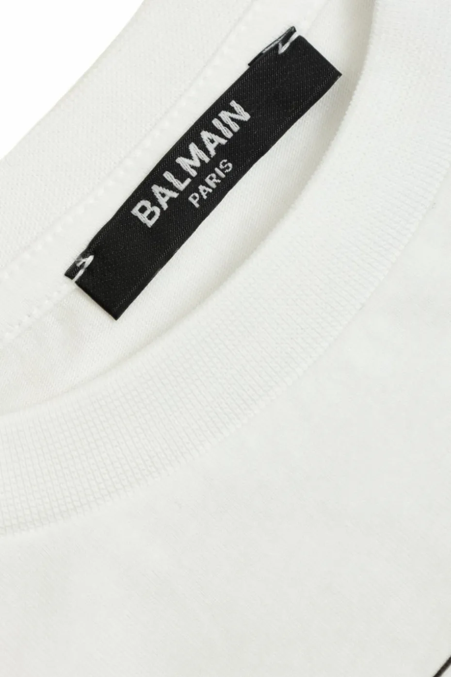 Balmain Kids WHITE T-shirt with logo