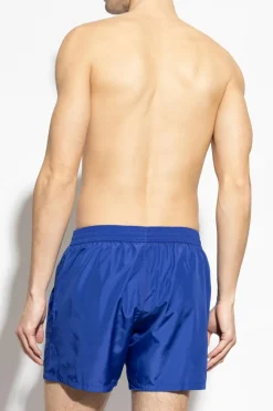 Balmain NAVY BLUE Swim trunks