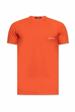 Balmain ORANGE Swim shirt
