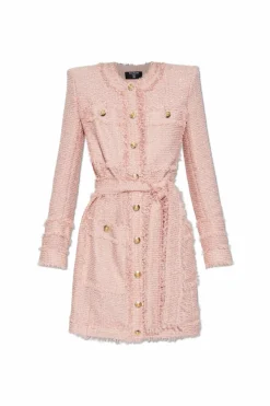Balmain PINK Sequin dress