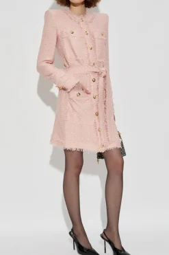 Balmain PINK Sequin dress