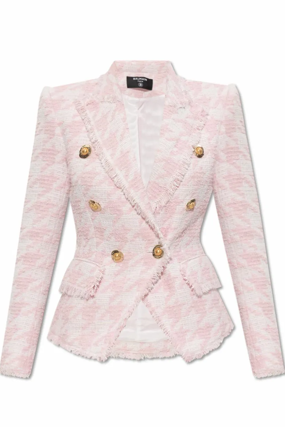Balmain PINK Tweed blazer