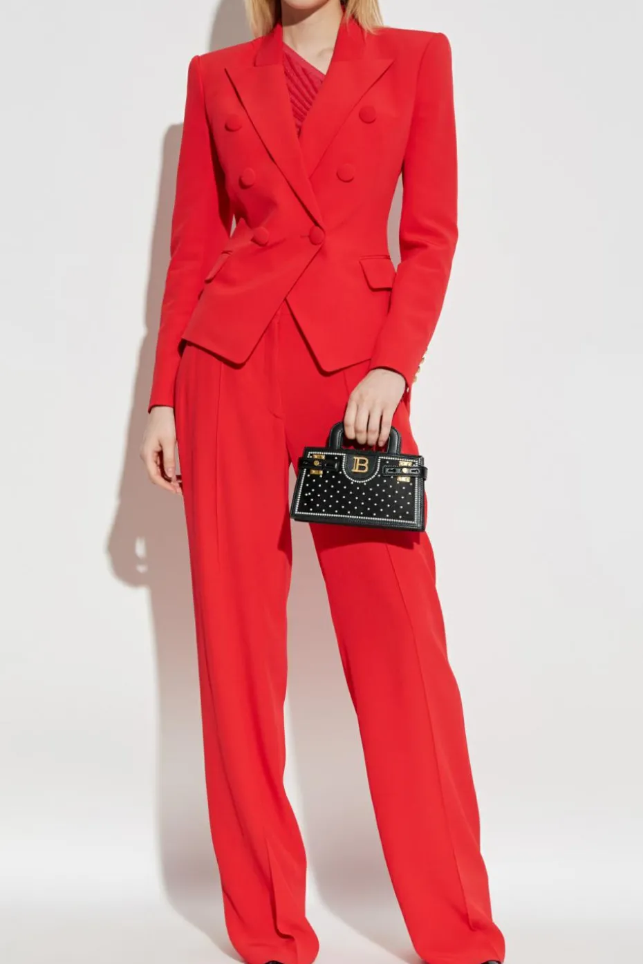 Balmain RED Double-breasted blazer