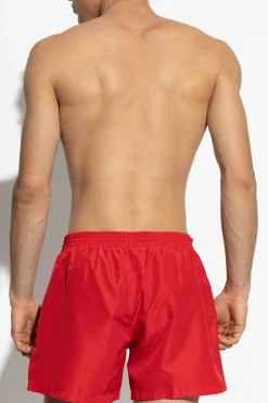 Balmain RED Swim shorts