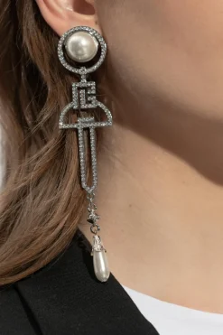 Balmain SILVER Brass clips